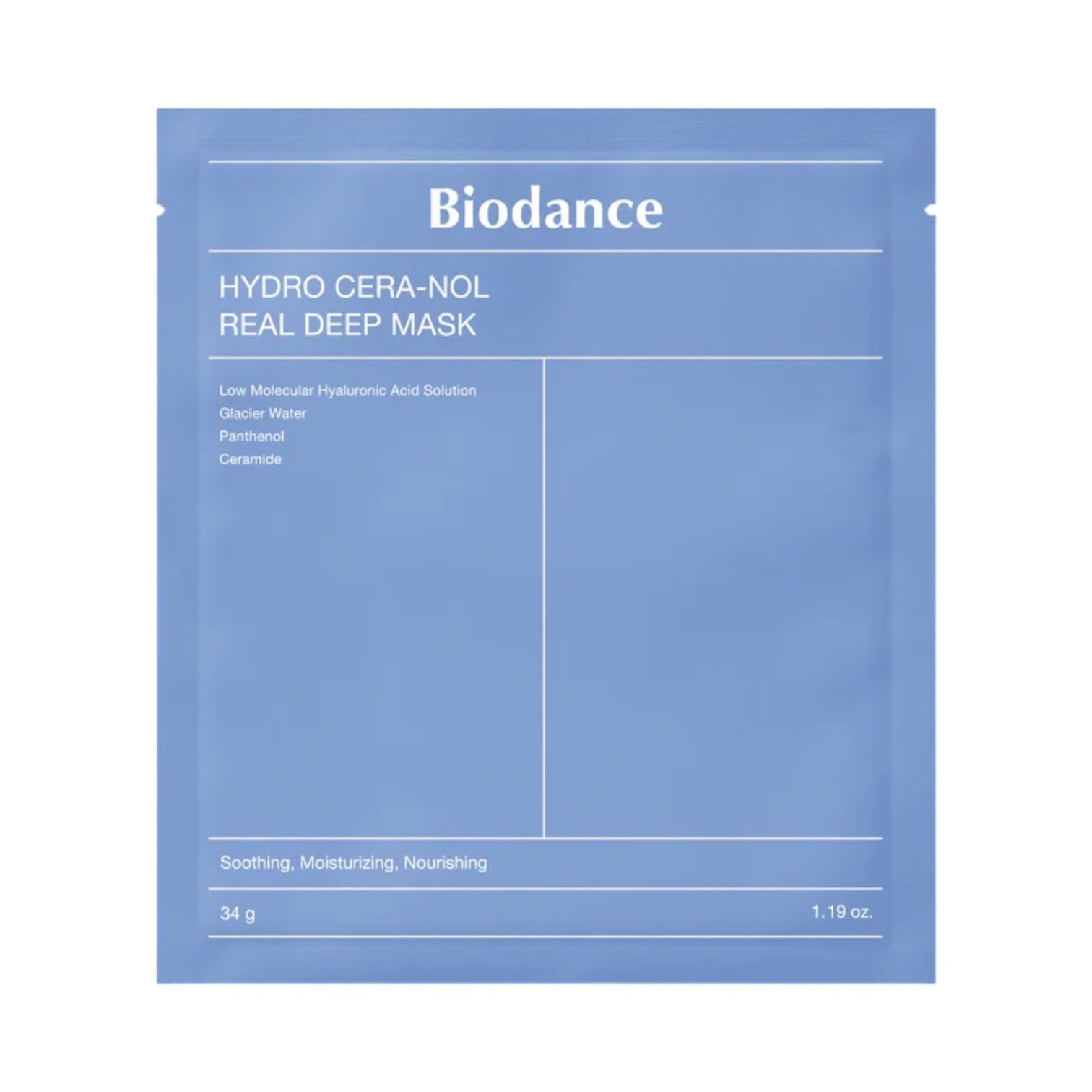 Hydro Cera-nol Real Deep Mask 4 pack