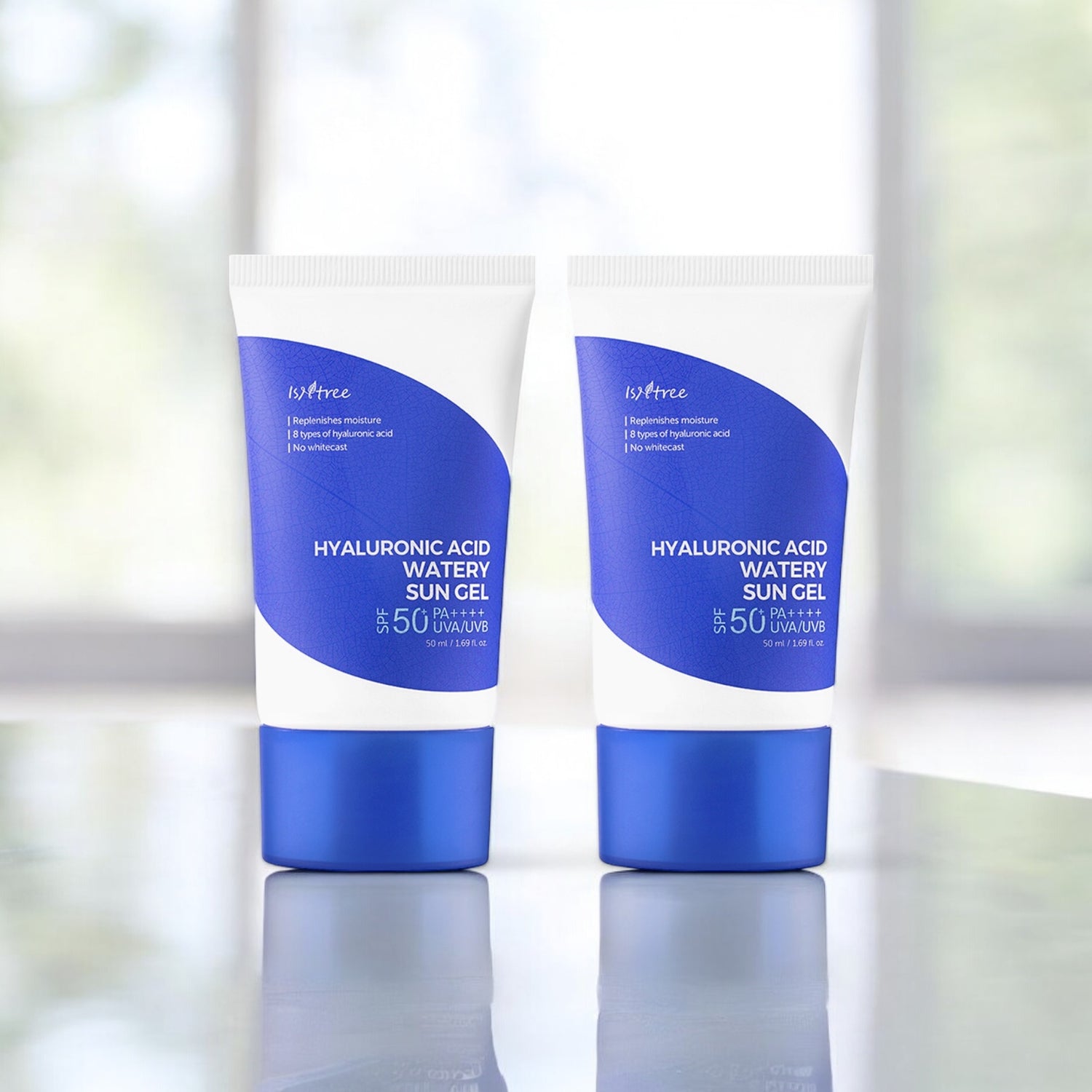 Hyaluronic Acid Watery Sun Gel Double Pack