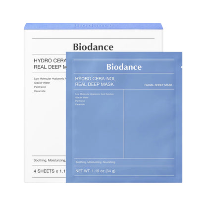 Hydro Cera-nol Real Deep Mask 4 pack