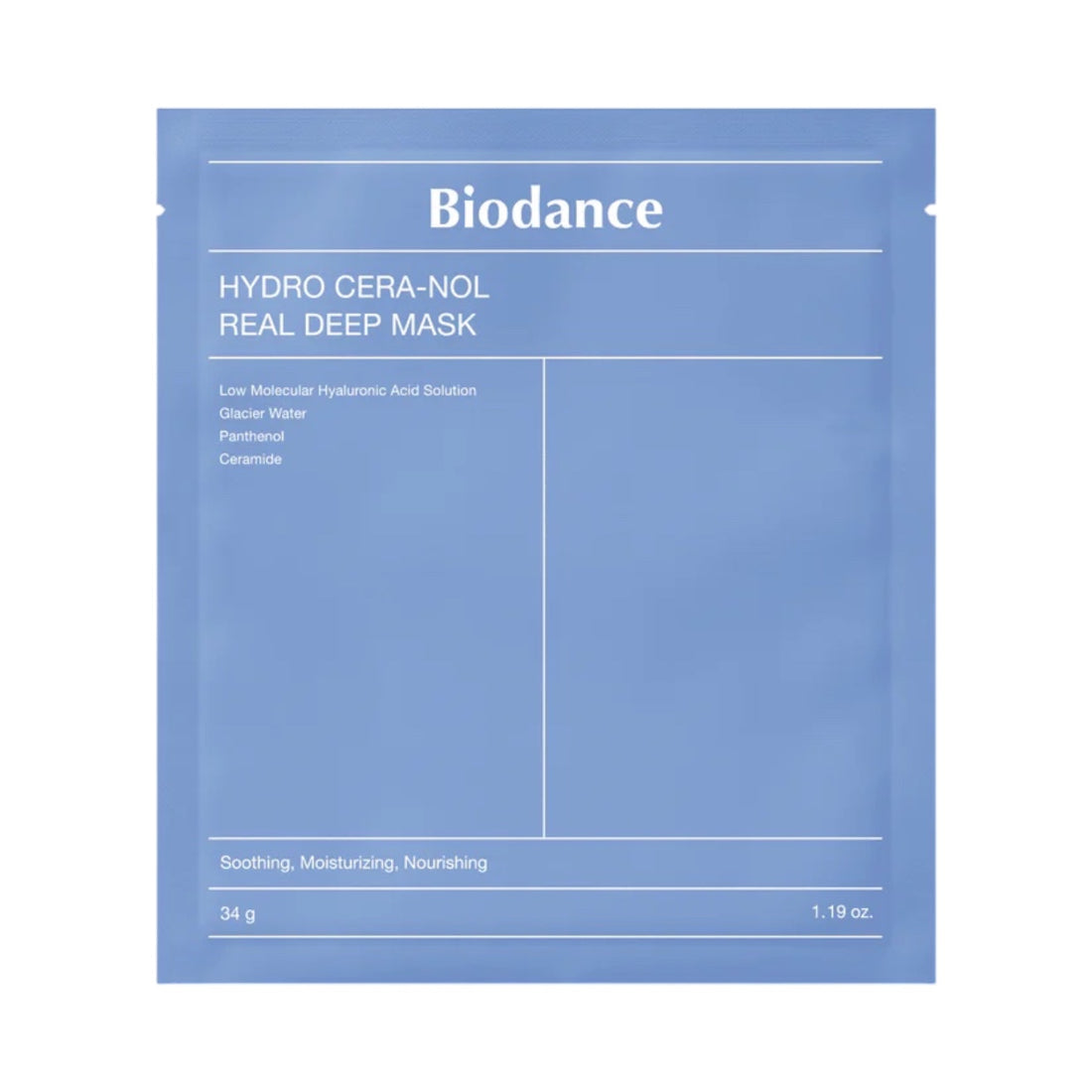 Hydro Cera-nol Real Deep Mask 4 pack