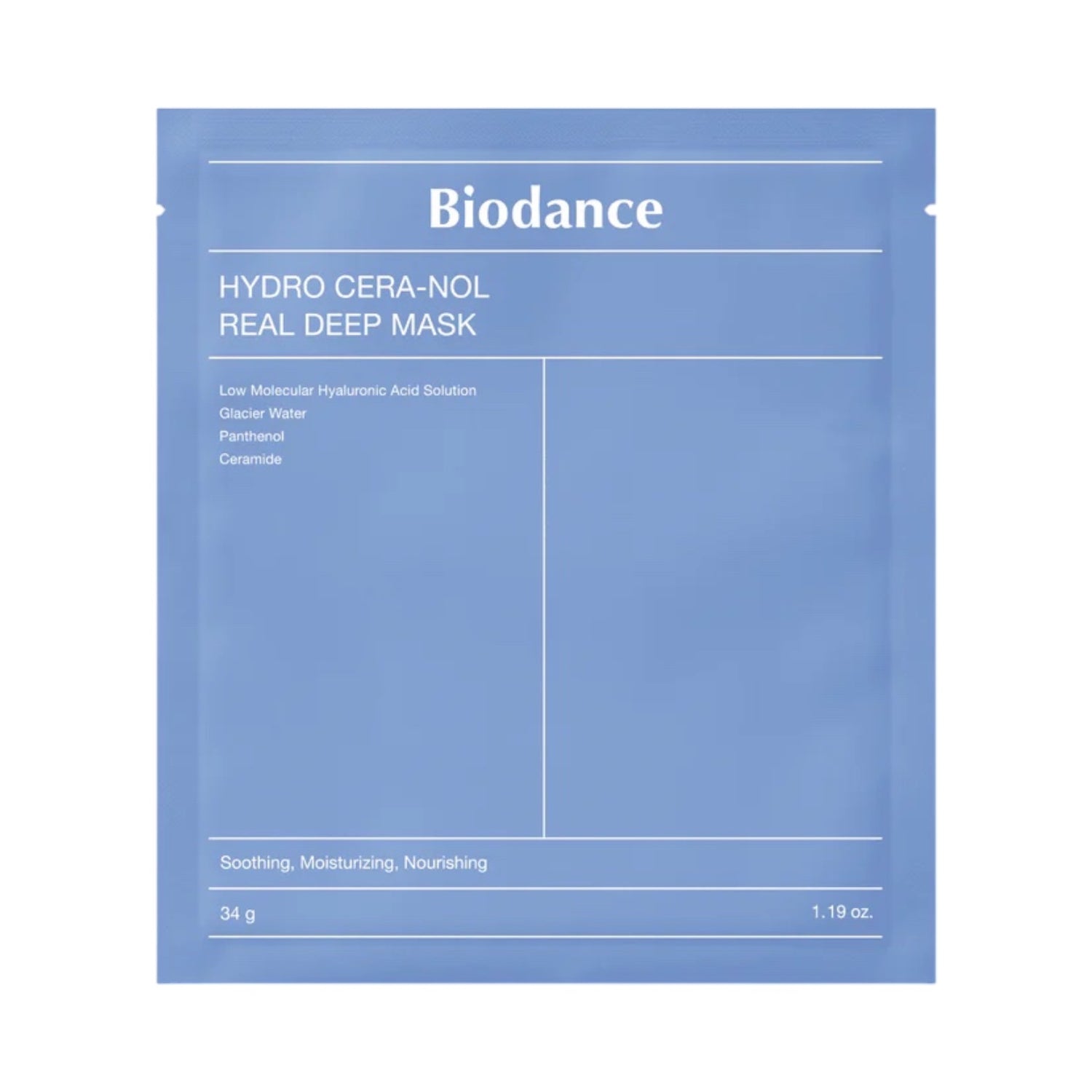 Hydro Cera-nol Real Deep Mask 4 pack