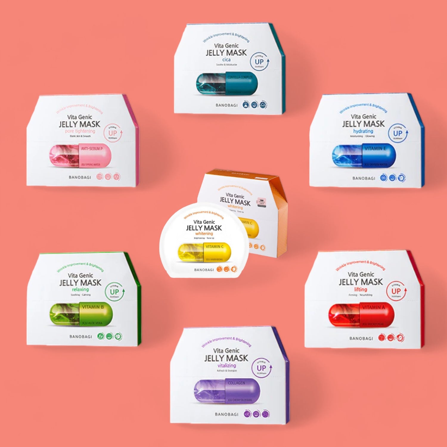 Vita Genic Jelly Mask Set - 10 Pack